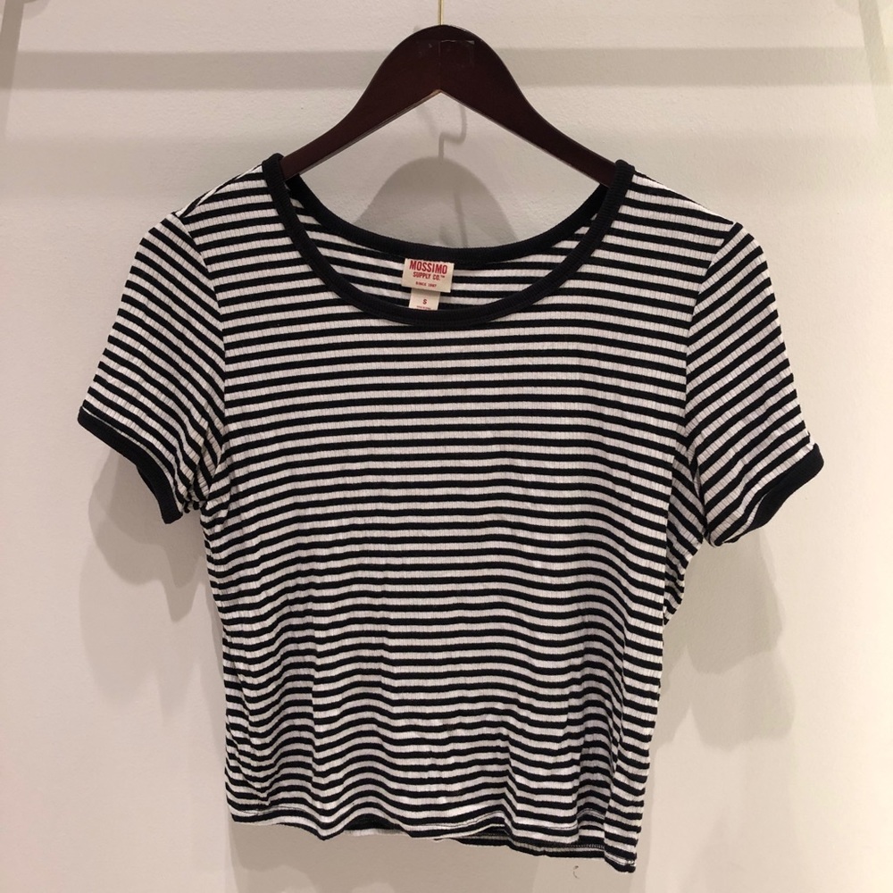Black and White tee